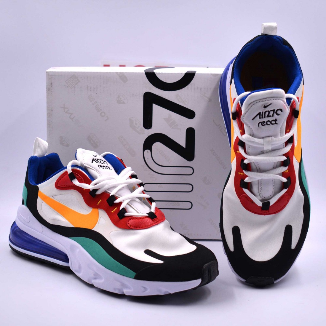 nike air max 270 react bauhaus size 10